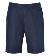 Bring effortless style to your casual warm weather look with these Michael Kors shorts - Military-inspired welt pockets, belt loops, back cargo pockets, Bermuda style - Wear with a polo shirt, flip-flops or trainers