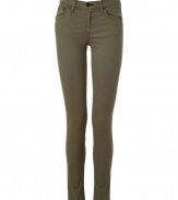 Build the foundations of Downtown cool looks with these cool skinny jeans from Rag & Bone - Five-pocket styling, skinny leg, comfortable mid-rise cut - Form-fitting - Pair with everything from modern knits and ankle boots to feminine tops and heels