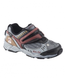 These awesome lighted Stride Rite sneakers lets him keep in step with the coolest bounty hunter in the universe, Boba Fett! These awesome lighted Stride Rite sneakers lets him keep in step with the coolest bounty hunter in the universe, Boba Fett!