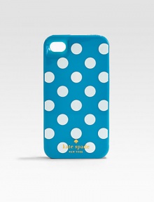 Flirty polka dots cover this protective iPhone® case for a notice-me look. Silicone2½W X 4½H X ¾DImportedPlease note: iPhone® not included. Flirty polka dots cover this protective iPhone® case for a notice-me look. Silicone2½W X 4½H X ¾DImportedPlease note: iPhone® not included.