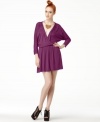 The relaxed shape adds on-trend slouchy style to this Bar III A-line dress for an effortlessly chic look!