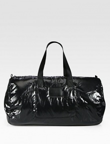 A convenient carryall for an overnight or weekend trip and everywhere in-between, crafted in lightweight, packable polyester.Zip closureDouble top handlesInterior pocketPolyester22W x 12H x 12DImported A convenient carryall for an overnight or weekend trip and everywhere in-between, crafted in lightweight, packable polyester.Zip closureDouble top handlesInterior pocketPolyester22W x 12H x 12DImported