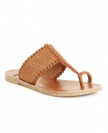 Exactly what your summer wardrobe needs. The Harmony sandals by Lucky Brand effortlessly complement casual looks with their braided and earthy straps.