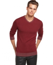 A solid choice for the season, this sweater from Sons of Intrigue is ready and waiting to rev up your wardrobe. A solid choice for the season, this sweater from Sons of Intrigue is ready and waiting to rev up your wardrobe.