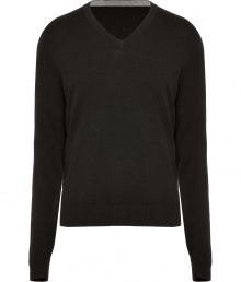 Classically sophisticated, this slim wool-blend pullover from Michael Kors is sure to be a new season staple - V-neck, long sleeves, ribbed hem and cuffs, slim fit - Pair with slim jeans, chinos, or corduroys Classically sophisticated, this slim wool-blend pullover from Michael Kors is sure to be a new season staple - V-neck, long sleeves, ribbed hem and cuffs, slim fit - Pair with slim jeans, chinos, or corduroys