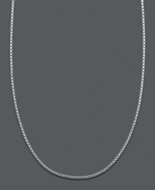 As versatile as they come, this sterling silver link chain by Giani Bernini will quickly become your go-to necklace. Approximate length: 16 inches. As versatile as they come, this sterling silver link chain by Giani Bernini will quickly become your go-to necklace. Approximate length: 16 inches.
