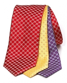 Canali Connected Florets Tie Canali Connected Florets Tie