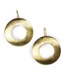 You'll have these hammered hoops in heavy rotation before you know it. Frontal orbit earrings by Jones New York crafted from gold-plated mixed metal. Approximate drop: 1 inch. You'll have these hammered hoops in heavy rotation before you know it. Frontal orbit earrings by Jones New York crafted from gold-plated mixed metal. Approximate drop: 1 inch.