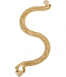 Bring instant bling to any look with this chic chain-and-charm necklace from Marc by Marc Jacobs - Dual-chain necklace with crystal-detailed heart charm - Style with an elevated jeans-and-tee ensemble or a casual cocktail look Bring instant bling to any look with this chic chain-and-charm necklace from Marc by Marc Jacobs - Dual-chain necklace with crystal-detailed heart charm - Style with an elevated jeans-and-tee ensemble or a casual cocktail look