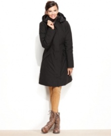 The North Face's Suzanne Triclimate coat provides three outerwear options in one: wear the puffer and the shell alone or try them together for superior protection from the elements. The North Face's Suzanne Triclimate coat provides three outerwear options in one: wear the puffer and the shell alone or try them together for superior protection from the elements.