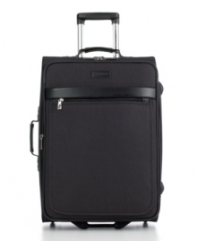 Rely on the luxury of a sophisticated suiter to deliver unparalleled storage in an expandable main compartment. A fully-lined interior offers multiple storage pockets, removable toiletry and accessory bag, and a garment bag that guarantee your flawless appearance always matches your exceptional luggage. 10-year limited warranty. (Clearance) Rely on the luxury of a sophisticated suiter to deliver unparalleled storage in an expandable main compartment. A fully-lined interior offers multiple storage pockets, removable toiletry and accessory bag, and a garment bag that guarantee your flawless appearance always matches your exceptional luggage. 10-year limited warranty. (Clearance)
