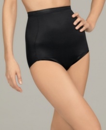 High time for a smooth line! This easy-to-wear high-waist brief by Naomi & Nicole offers light shaping and all day comfort. There's no riding up and no panty lines. Style #775 High time for a smooth line! This easy-to-wear high-waist brief by Naomi & Nicole offers light shaping and all day comfort. There's no riding up and no panty lines. Style #775