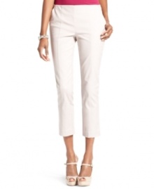Streamlined petite capris add polish to any outfit. INC's cropped trousers feature a comfortable cotton-blend fabric with a hint of stretch for a fabulous fit. Streamlined petite capris add polish to any outfit. INC's cropped trousers feature a comfortable cotton-blend fabric with a hint of stretch for a fabulous fit.
