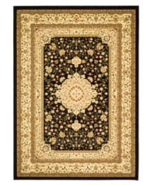 Capturing the intricacies of ancient Persian designs, the Lyndhurst area rug presents an updated version in full, gorgeous color. Made with the finest fibers in a supremely soft low pile for the modern home.