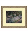 This captivating field of irises served as Monet's muse throughout much of his work. He took dedicated care in both tending the garden and capturing its natural brilliance in paintings. A beautiful tribute, this classic work lends a touch of spring to any room.