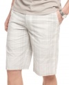 With a subtle plaid pattern, these shorts from Calvin Klein are perfectly on-point for the prepster's wardrobe.