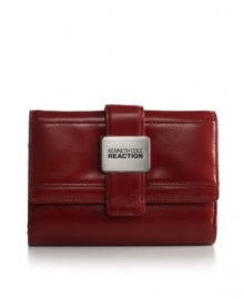 Plenty of pockets make Kenneth Cole Reaction's Midtown Indexer wallet an essential assistant (and it's stylish too). Plenty of pockets make Kenneth Cole Reaction's Midtown Indexer wallet an essential assistant (and it's stylish too).