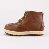 The Lorenzo Mid Boot has a classic, preppy style constructed from fine leather with contrast stitching along the toe and heel.