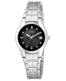 Eco-friendliness has never looked so stylish with this gorgeous Citizen watch. Eco-friendliness has never looked so stylish with this gorgeous Citizen watch.
