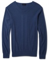 Soft and stylish, this DKNY Jeans sweater has a classic look great for work or the weekend.