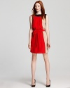 Pippa Dress - Belted Color Block