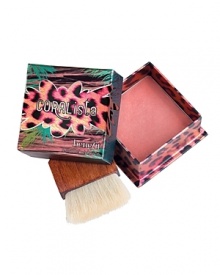 It's a rio pleasure... face powder. Take tropical pleasure trip with CORALista. Sweep this coral pink powder onto cheeks anytime, anywhere. Move your brush to the beat & turn up the heat... bikini optional! It's a rio pleasure... face powder. Take tropical pleasure trip with CORALista. Sweep this coral pink powder onto cheeks anytime, anywhere. Move your brush to the beat & turn up the heat... bikini optional!
