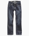 Get the skinny on contemporary style, these Request jeans streamline his modern outfit.