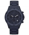 Deep blue hues bring bold style to this Rock collection watch from Marc by Marc Jacobs.