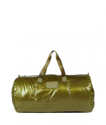 Tote around your daily essentials in this stylish duffle from Marc by Marc Jacobs - Top carrying handles, front logo patch, top zip closure - Perfect for the gym, work, or travel Tote around your daily essentials in this stylish duffle from Marc by Marc Jacobs - Top carrying handles, front logo patch, top zip closure - Perfect for the gym, work, or travel