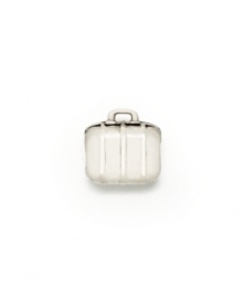Profess your love of travel with this super-cute sterling silver suitcase bead. Donatella is a playful collection of charm bracelets and necklaces that can be personalized to suit your style! Available exclusively at Macy's. Profess your love of travel with this super-cute sterling silver suitcase bead. Donatella is a playful collection of charm bracelets and necklaces that can be personalized to suit your style! Available exclusively at Macy's.