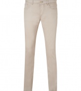 Add instant style to your tried-and-true wardrobe basic with these denim pants from Marc Jacobs -Classic five-pocket styling, modern slim fit, straight leg - Style with a plaid button down, a blazer, and motorcycle boots