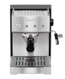 Precision is yours with this programmable espresso machine that expertly compresses coffee automatically for full-bodied taste time and time again. Top your drink off with frothy milk made in quick and mess free with the auto cappuccino function. 1-year warranty. Model XP5280. Precision is yours with this programmable espresso machine that expertly compresses coffee automatically for full-bodied taste time and time again. Top your drink off with frothy milk made in quick and mess free with the auto cappuccino function. 1-year warranty. Model XP5280.
