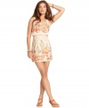 Florals and a southwest-inspired print combine for a stylish summer Free People sheath -- perfect for a day-to-night look!