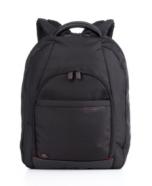 High tech. High impact. The Xenon laptop backpack from Samsonite features an advanced shock absorber system pulled straight from automotive design, utilizing layers of durable, wave-patterned ABS and high-density foam to help protect your computer from all the bumps and bruises of daily use. 10-year warranty. High tech. High impact. The Xenon laptop backpack from Samsonite features an advanced shock absorber system pulled straight from automotive design, utilizing layers of durable, wave-patterned ABS and high-density foam to help protect your computer from all the bumps and bruises of daily use. 10-year warranty.