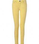 Inject a pop of color into your look with these ultra-chic skinny pants from Rag & Bone - Five-pocket styling, skinny leg, comfortable mid-rise cut - Form-fitting - Pair with everything from modern knits and ankle boots to feminine tops and heels