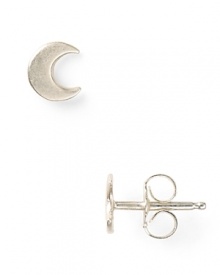 Lend a lunar glow to your lobes with Dogeared's silver moon earrings. The curvaceous crescents makes a stellar statement when teamed with a flowing maxi skirt and pointy booties.