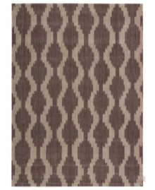 Create a décor of pure, understated elegance with the Urban rug from Calvin Klein. The modern ethnic-inspired pattern is enhanced by soft, alluring shades of ash and pewter. Hand-tufted for fine detail. Create a décor of pure, understated elegance with the Urban rug from Calvin Klein. The modern ethnic-inspired pattern is enhanced by soft, alluring shades of ash and pewter. Hand-tufted for fine detail.