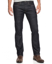 Go dark. Dial down your blues--these Lucky Brand Jeans are a just-right weekend look. Go dark. Dial down your blues--these Lucky Brand Jeans are a just-right weekend look.