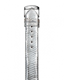 Complement your Philip Stein watch head with this interchangeable genuine lizard strap. Complement your Philip Stein watch head with this interchangeable genuine lizard strap.