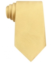 Thin stripes give this Donald Trump tie visual texture that always works hard. Thin stripes give this Donald Trump tie visual texture that always works hard.