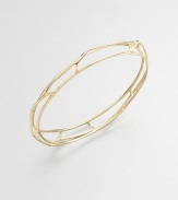 From the Polished Rock Candy® Collection. A chic open frame design in radiant 18k gold. 18k goldDiameter, about 2.5Slip-on styleImported 