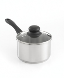 The stainless steel body with encapsulated base provides quick and even heating for whipping up delectable sauces, soups, gravies and more. The dishwasher-safe design makes this professional piece a chef's favorite. Limited lifetime warranty. The stainless steel body with encapsulated base provides quick and even heating for whipping up delectable sauces, soups, gravies and more. The dishwasher-safe design makes this professional piece a chef's favorite. Limited lifetime warranty.