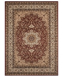 An intricately complex Persian-inspired design in crisp tones creates a captivating accent in the Princeton area rug from Kenneth Mink. Crafted for supreme durability with an ultra-soft finish. An intricately complex Persian-inspired design in crisp tones creates a captivating accent in the Princeton area rug from Kenneth Mink. Crafted for supreme durability with an ultra-soft finish.