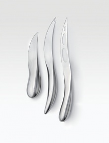 From the Forma Collection. Three forms of gently curved stainless steel designed for gracious serving of hard cheese, soft cheese and everything in between.Stainless steel Largest is about 5L Dishwasher safe Imported From the Forma Collection. Three forms of gently curved stainless steel designed for gracious serving of hard cheese, soft cheese and everything in between.Stainless steel Largest is about 5L Dishwasher safe Imported