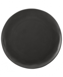 Find stylish versatility in the organic shape and matte-glazed finish of the Casual Luxe dinner plate from Donna Karan by Lenox. Durable stoneware in modern black is an ideal host for everyday meals and a natural go-to for entertaining. Find stylish versatility in the organic shape and matte-glazed finish of the Casual Luxe dinner plate from Donna Karan by Lenox. Durable stoneware in modern black is an ideal host for everyday meals and a natural go-to for entertaining.