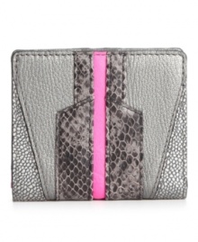 Sized right and dressed for night, this luxe little lovely from Juicy Couture is the ultimate escort. Crafted in posh python-embossed leather with bold stripe detailing, it's organized interior stows only the essentials. Sized right and dressed for night, this luxe little lovely from Juicy Couture is the ultimate escort. Crafted in posh python-embossed leather with bold stripe detailing, it's organized interior stows only the essentials.