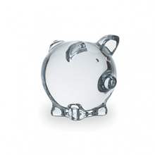 This cute-as-a-button pig figurine makes a precious baby gift or decorative centerpiece. This cute-as-a-button pig figurine makes a precious baby gift or decorative centerpiece.