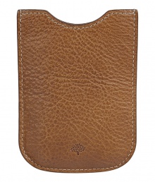 Polished to perfection, Mulberrys iPhone cover couples elegance with ease - Supple yet ultra-durable, gently pebbled natural oak leather will soften over time - Contrast stitch trim and embossed Mulberry Tree detail - Case protects against dust, moisture and scratches - Fits the iPhone 3G, 3GS, 4G and 4GS - Great for everyday, also makes a superb gift Polished to perfection, Mulberrys iPhone cover couples elegance with ease - Supple yet ultra-durable, gently pebbled natural oak leather will soften over time - Contrast stitch trim and embossed Mulberry Tree detail - Case protects against dust, moisture and scratches - Fits the iPhone 3G, 3GS, 4G and 4GS - Great for everyday, also makes a superb gift