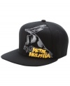 This graphic hat from Metal Mulisha gets your street style on lock.