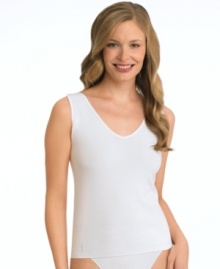 A sleek, seamless tank top by Jockey. Breathable fabric adds to its coolness and comfort. Style #2382 (Clearance) A sleek, seamless tank top by Jockey. Breathable fabric adds to its coolness and comfort. Style #2382 (Clearance)
